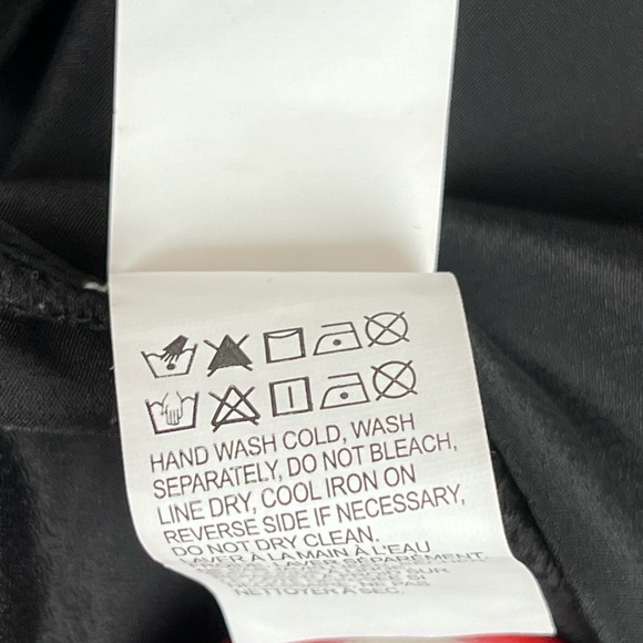 Lucky Brand Dress XL Black Floral Print Maxi Viscose Partial Lining Surplice - Picture 13 of 16